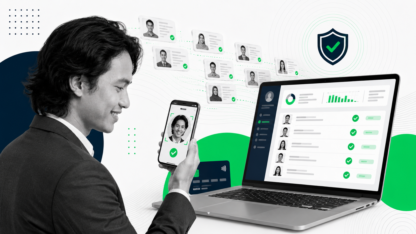 High-Volume eKYC: Scalable Identity Verification