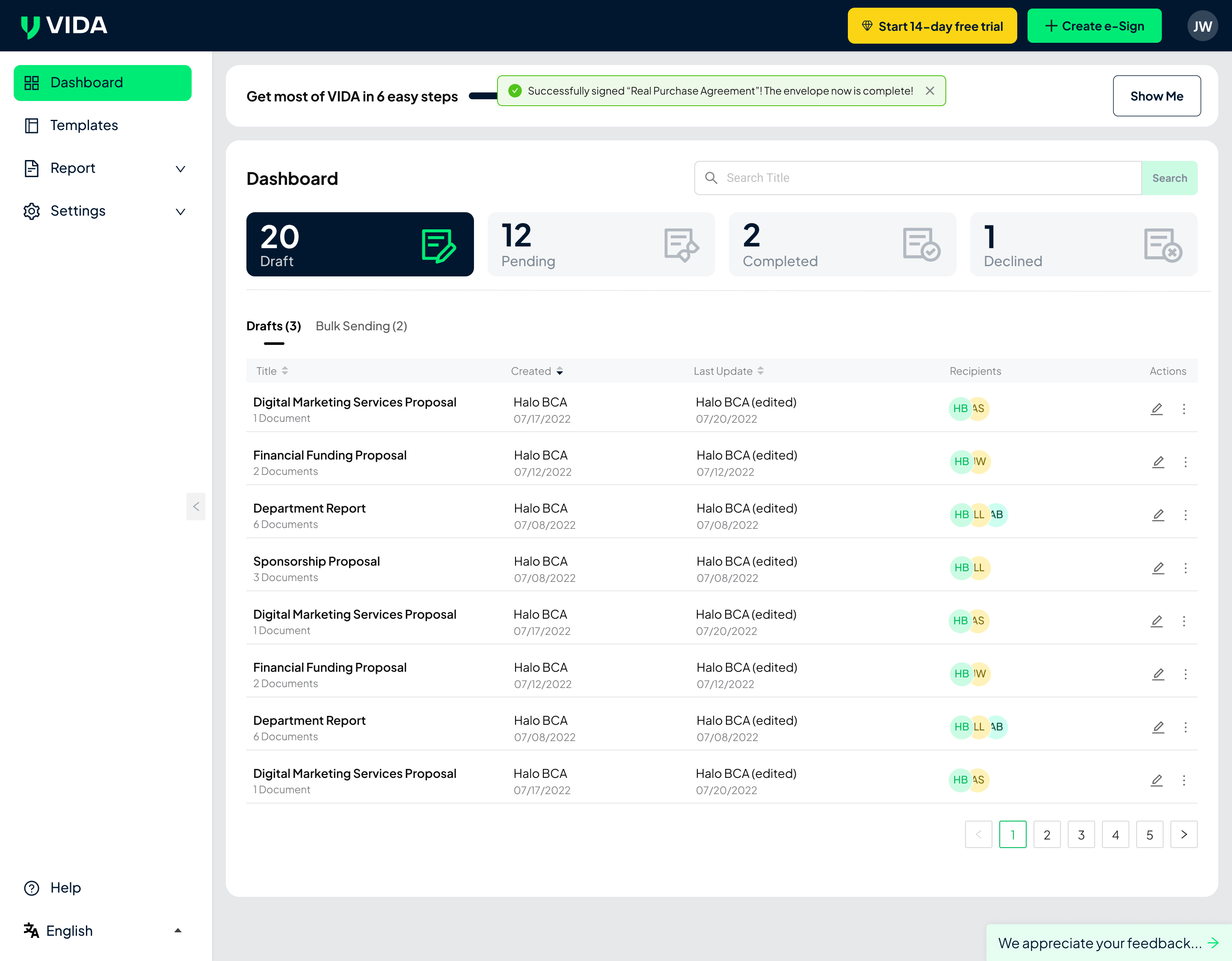 6. Signing Completed