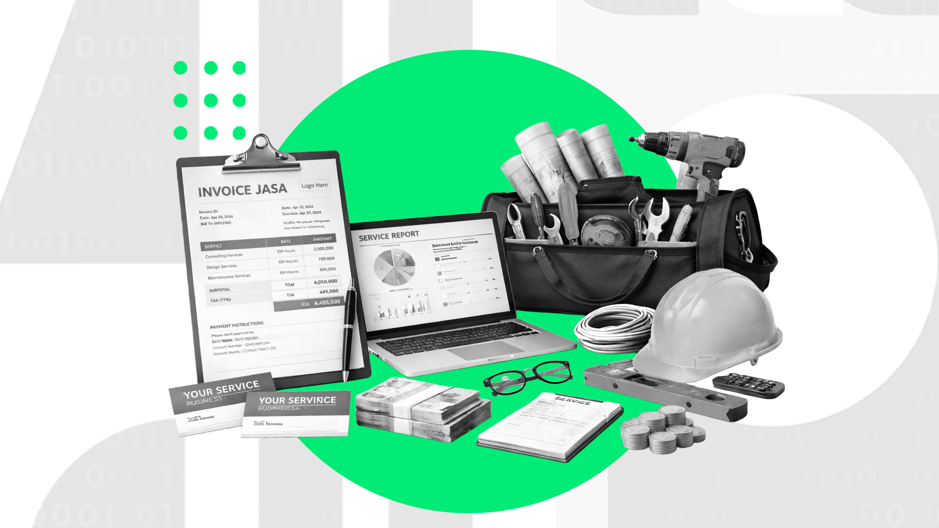 Contoh Invoice Jasa di Berbagai Macam Bisnis