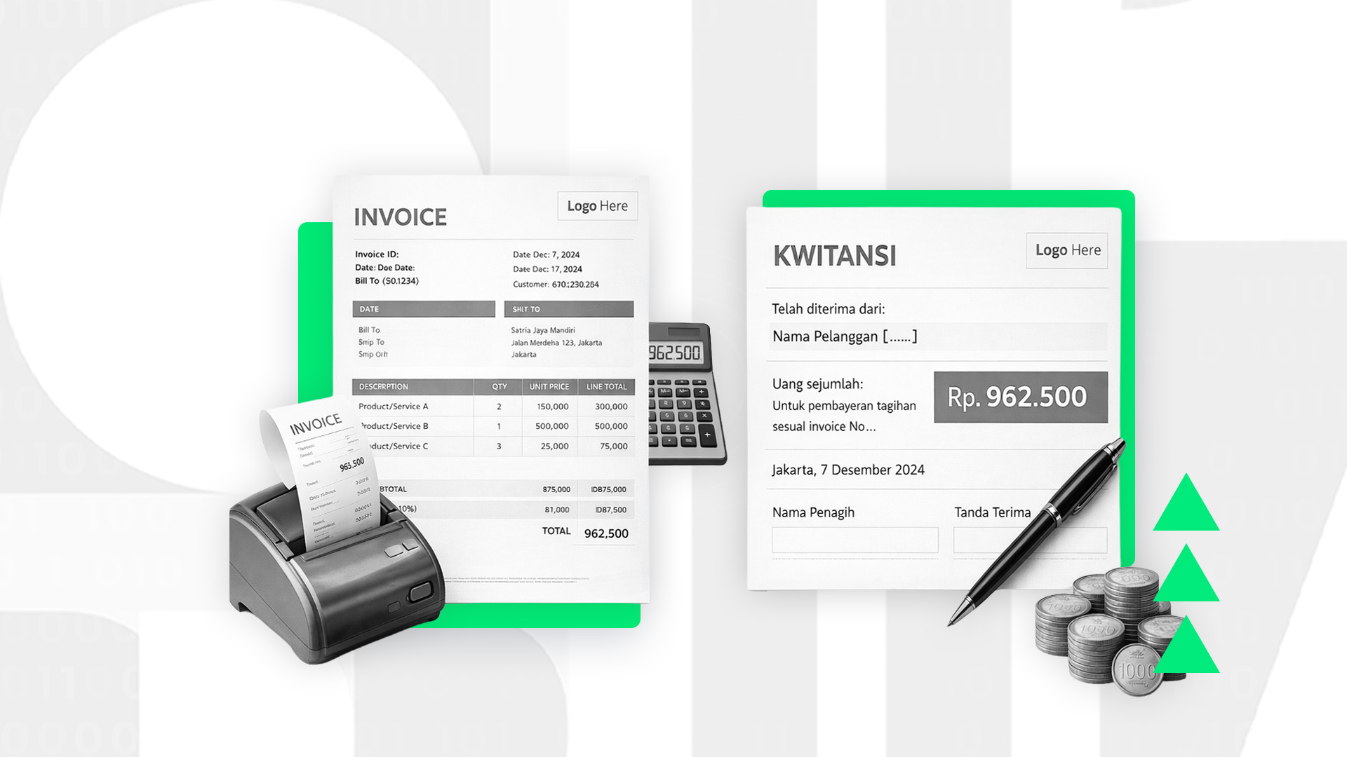 Perbedaan Invoice dan Kwitansi serta Contoh Alurnya