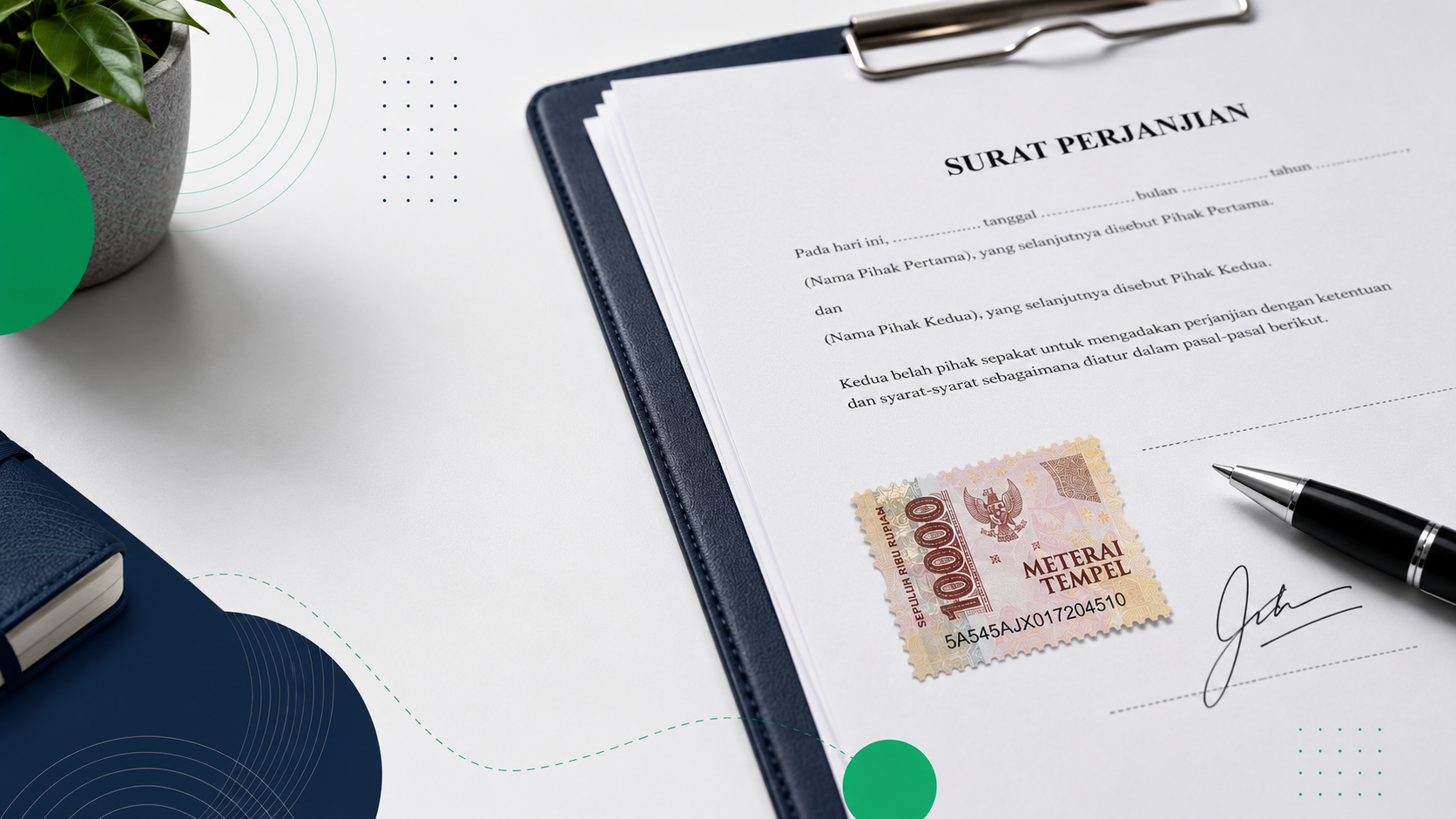 Cara Membuat Surat Perjanjian Bermeterai untuk EO