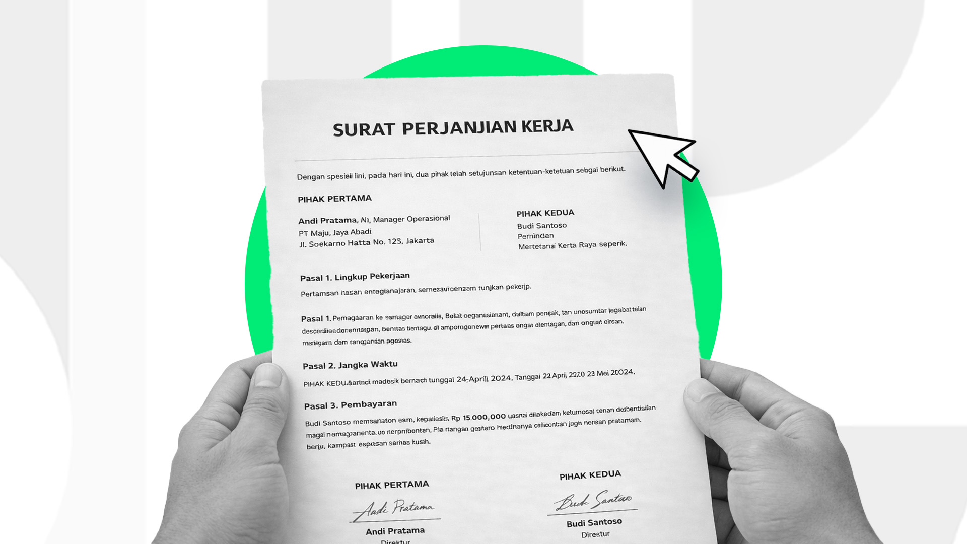 Contoh Surat Perjanjian Kerja: 5 Kesalahan Paling Sering Dilakukan