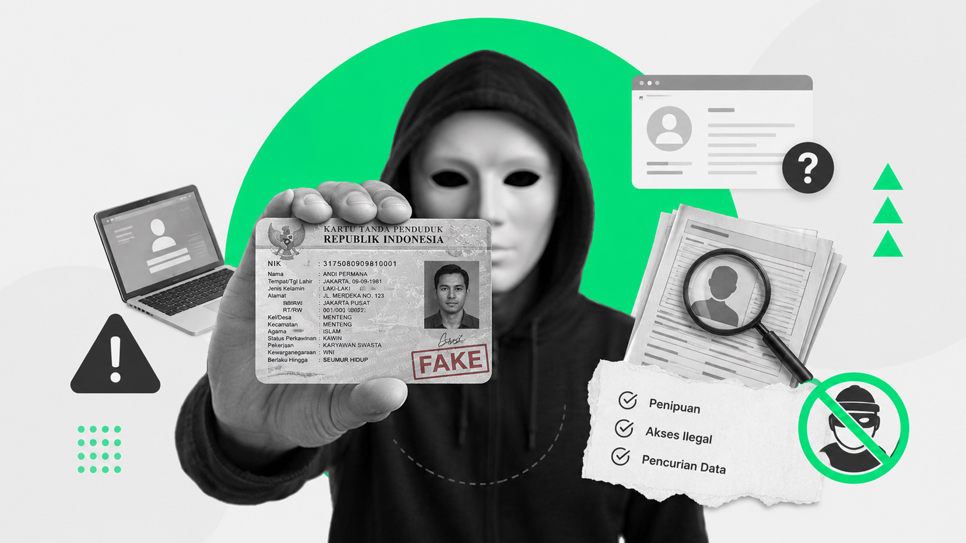 Fake Identity: Ancaman Tersembunyi di Balik Registrasi Akun Digital