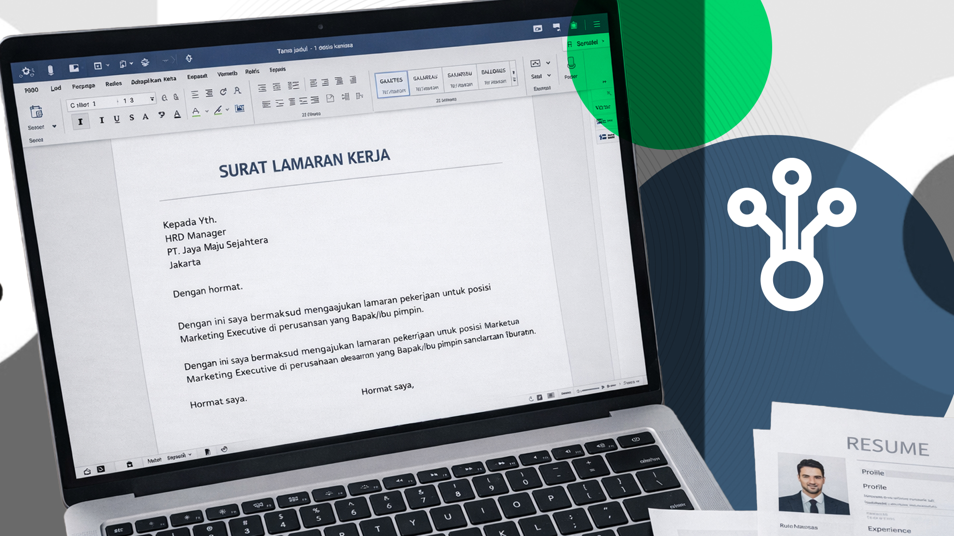 Surat Lamaran Kerja PDF: Cara Buat dan Kendalikan Penyebarannya