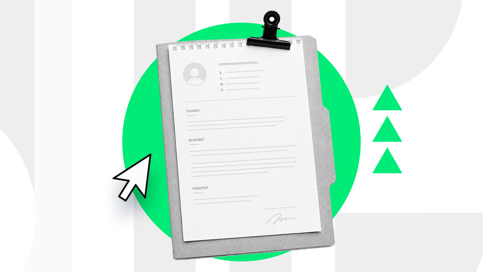 Template Surat Lamaran Kerja dan Cara Aman Kirim Berkasnya